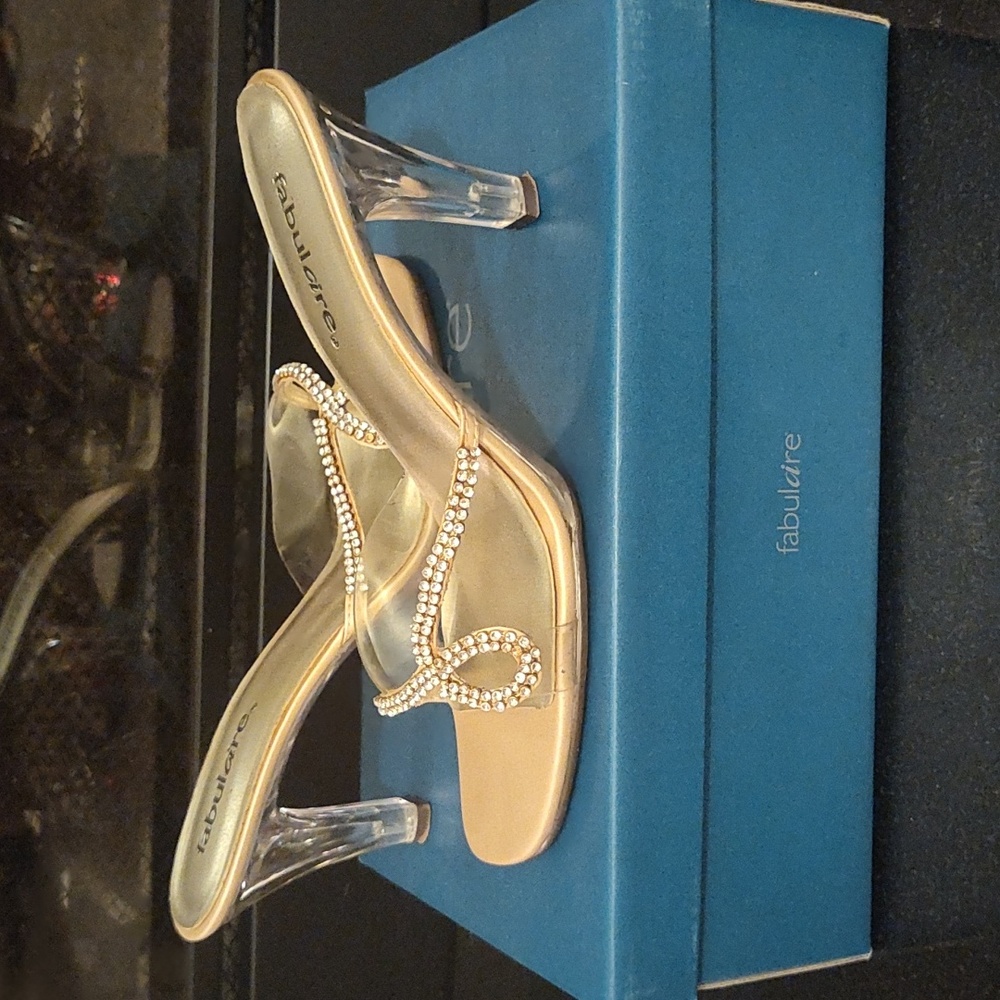 Fabulaire Crystal Accent Heels